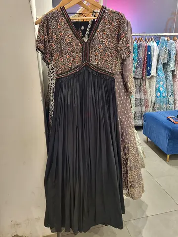 Black pishwas dress