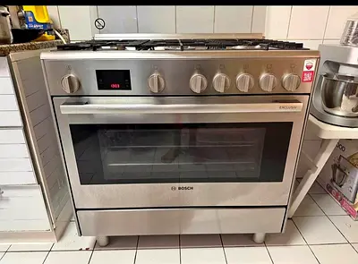Bosch Series 6 Dual Fuel Cooker – Top Gas with  Electric Oven – 90 cm | Premium German Quality