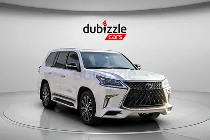 AED 3593/month | 2018 Lexus LX-Series LX 570 Platinum | GCC Specs | Ref#421481