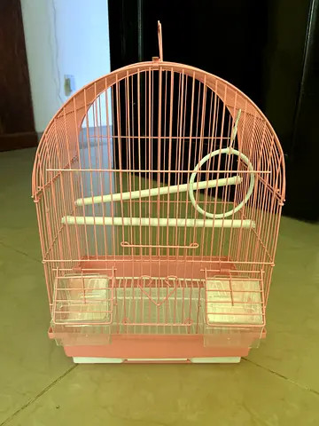 Cute Pink Bird Cage for Sale