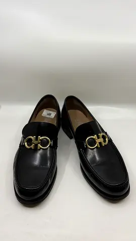 Salvatore Ferragamo Rolo Gancini Moccasin Loafers - Size 9.5