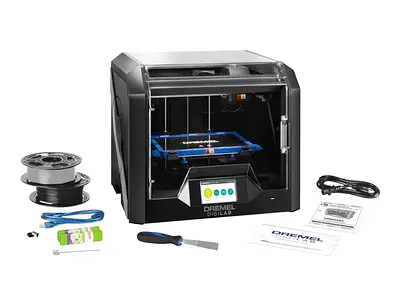 Dremel DigiLab Award Winning 3D45-01 3D Printer with Filament, Heated Build Plate, Auto 9-Point Leve