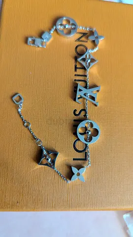 Stylish Louis Vuitton Silver Bracelet