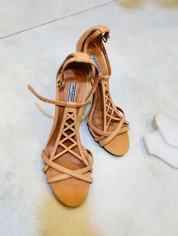 Elegant Nude Heels by Werner
