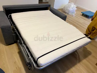 Vimle two seater sofa bed with mattress