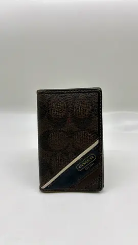 Coach Key Case 6-Slot Leather