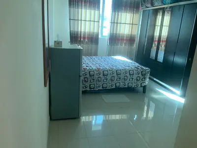 Master bedroom available for rent in DUBAILAND near SKYCOURTS BLDG- Monthly AED 3500/-