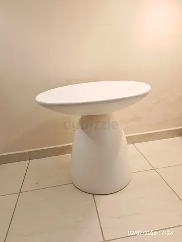 Modern White Side Table