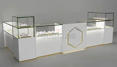 Luxury jewellery kiosk