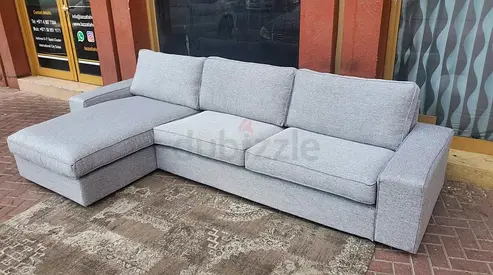 Great Condition Ikea Kivik Sofa light gray
