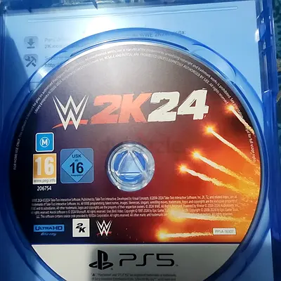 WWE 2K24 for Ps 5 - 95-120 AED