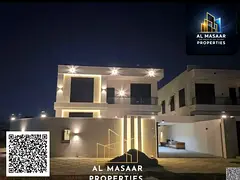 Luxury villa for sale, European design, fully equipped with air conditioning, negotiable price with