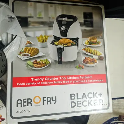 Black+Decker Aero Fryer - Your Perfect Kitchen Companion!