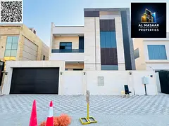 Modern two-story villa with a roof terrace, 5 master bedrooms, and elevator. Price includes air cond