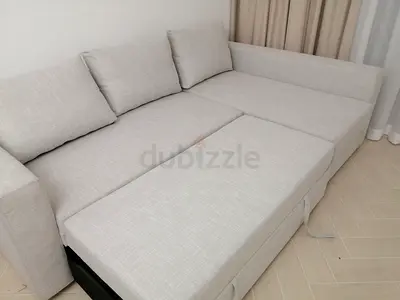 Comfortable Light Grey Sofa Bed