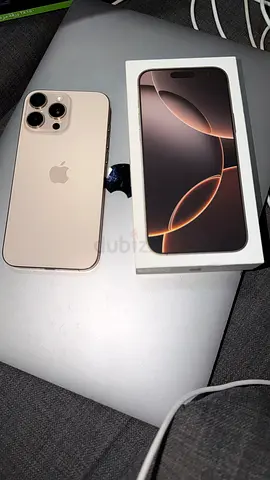 I phone 16 pro max Dessert Titanium