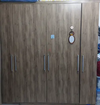 Stylish Wooden Wardrobe with Ample Storage