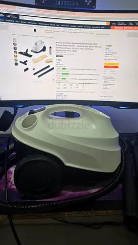 Karcher Steam Cleaner with Accessories for Deep Cleaning