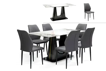 Dining table set 6p