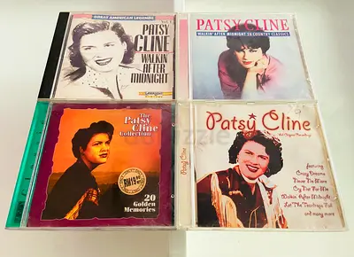 4 Patsy Cline Music CD’s