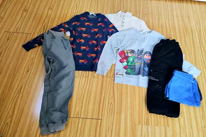 Brand new jumpers, trousers, pants - Zara, Lego (6 to 8 years old)