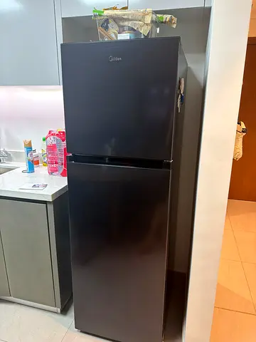 Sleek Black Refrigerator for Sale