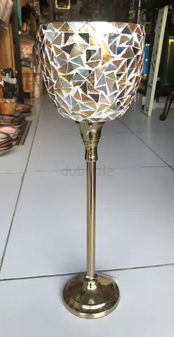 Elegant Mosaic Candle Holder