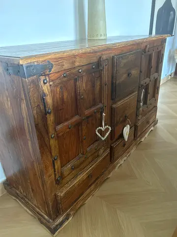 Rustic Solid Wood Sideboard