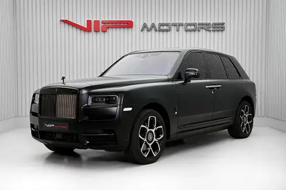 ROLLS ROYCE CULLINAN BLACK BADGE, 2022, GCC, DEALER WARRANTY AND SERVICE CONTRACT, EXCELLENT CONDITI