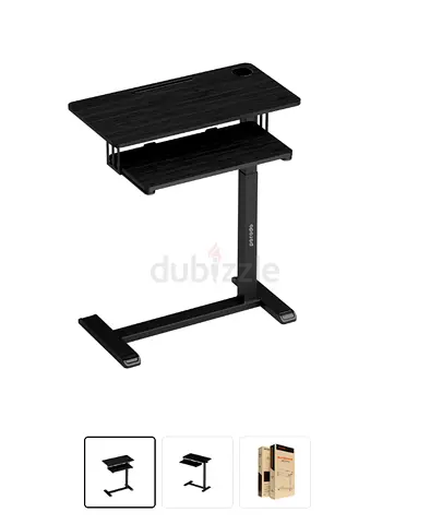 Porodo Multi Function Adjustable Desk PD-HASDKT-BK | Height Adjustable Table | Brand New