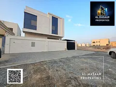 A luxurious villa for sale, combining elegance, comfort, and an ideal location in one of Ajman's