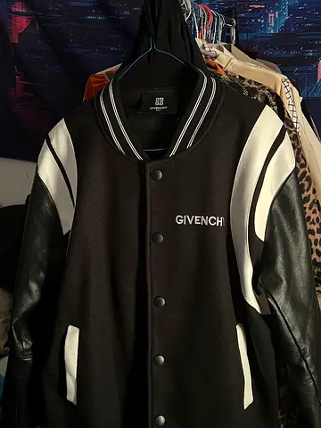 Brand Givenchy — black jacket 
		 Jacket – Like New
