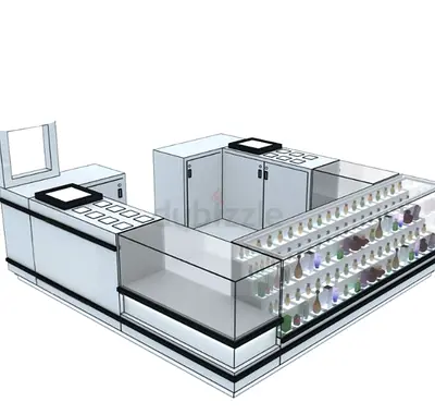 Luxury perfume kiosk