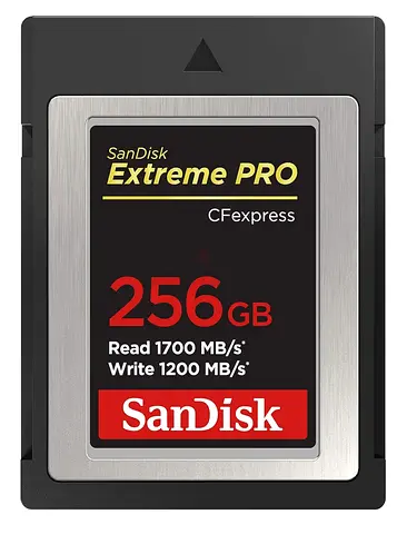 SanDisk Extreme PRO 256GB CFexpress Type B Memory Card