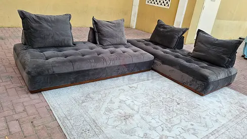 Dwayne feathers filled 2 peice sofa