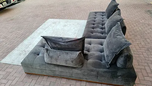 Dwayne premium velvet Sofa