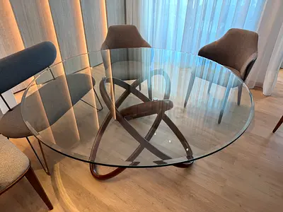Huzaifa dining table (6-7 seater) - without chairs