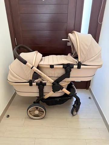 iCANDY 7 Biscotti on Blonde Single to Double Pushchair Combo Share