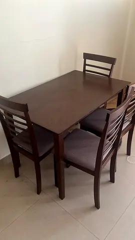 Dining table with 4 chairs