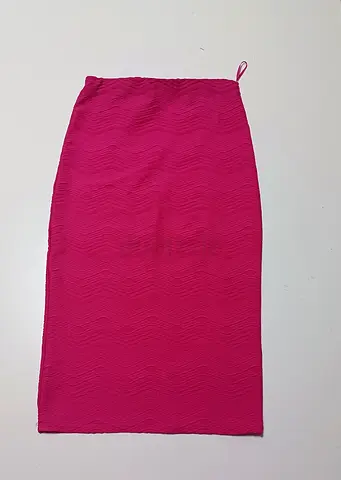 Stylish Pink Midi Skirt