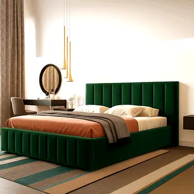 Brand new Queen size bed storage bed family bed nd medical mattress Queen bed double bed