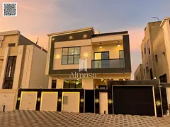 Villa for sale in Al Helio 2 area, very prime location, luxurious finishing, stunning views, close t