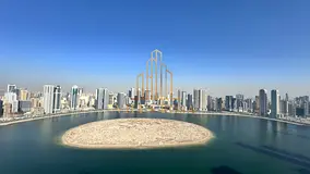 NEWEST TOWER IN SHARJAH | SEA VIEW | SPACIOUS | FOR RENT 3 BHK