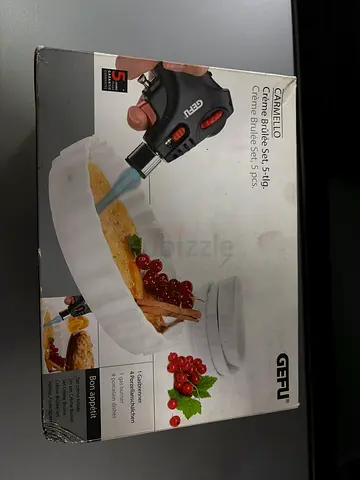 High-Quality Crème Brûlée Set - Perfect for Desserts!