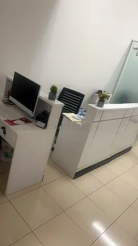 Modern Office Desk and Chair Setup