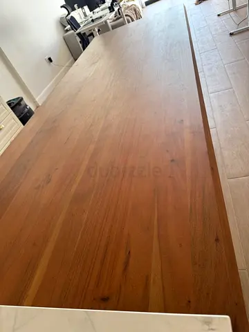 3 meters long, Stunning Solid Wood Dining Table, 9.9/10, self pick up
