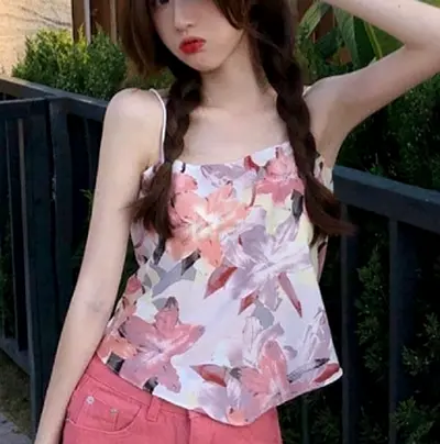 Stylish Floral Summer Top
