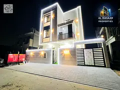 For sale: Modern villa with an elegant design in Al Zahia, featuring a rooftop pool and 6 bedrooms 