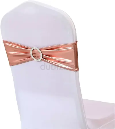 Stretch Spandex cover with chair bow