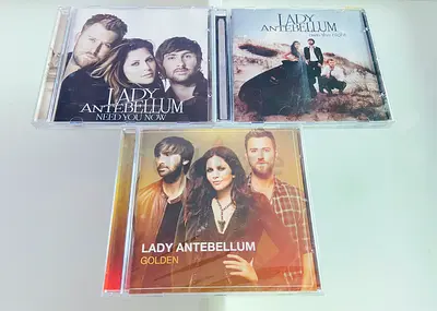 3 Lady Antebellum Music CD’s